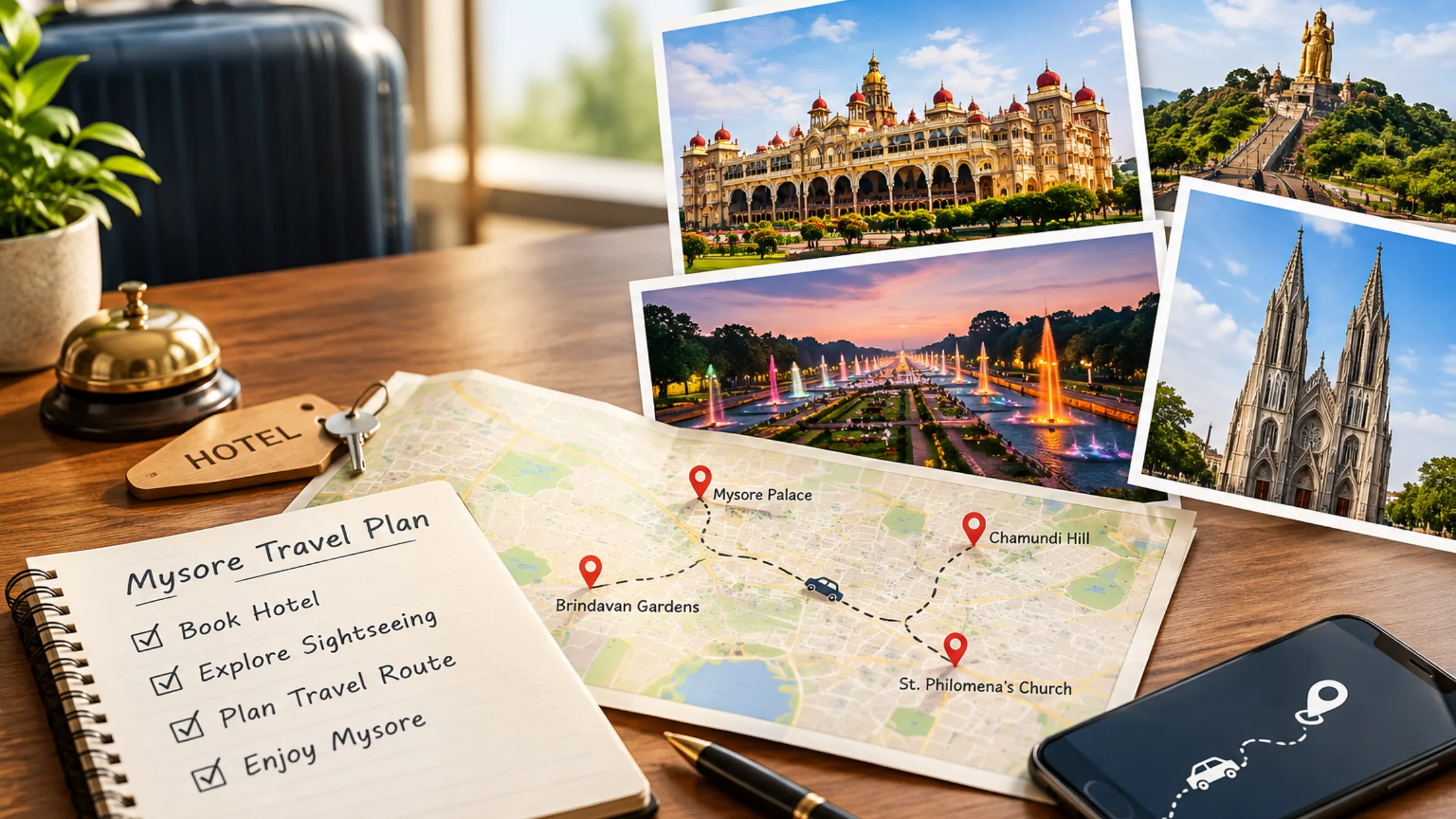 Mysore Sightseeing by Area: Plan Your Hotel and Travel Route